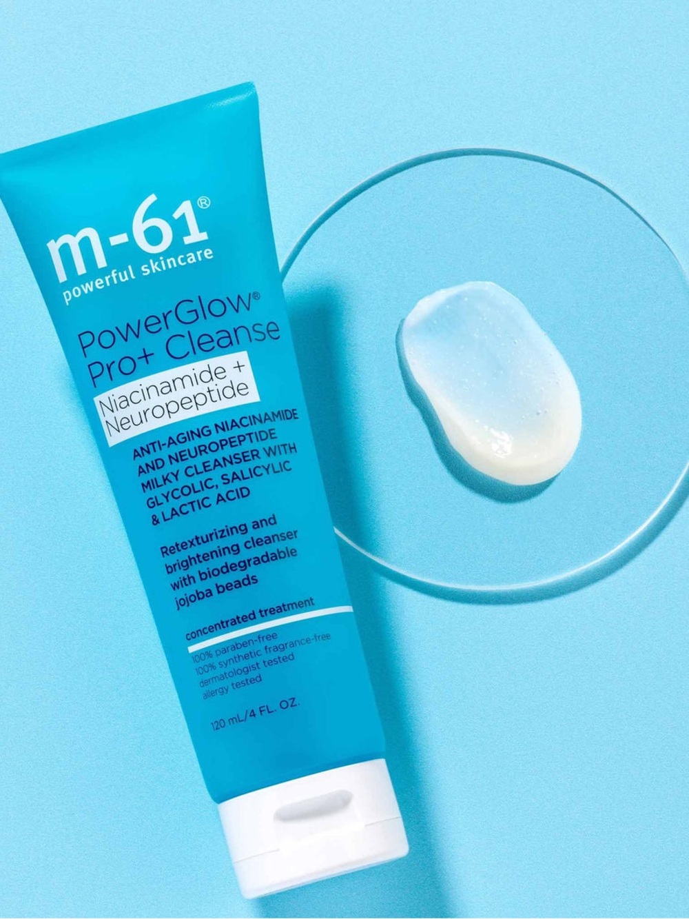 The M-61 PowerGlow Pro+ Cleanse Exfoliating Face Wash NIB
